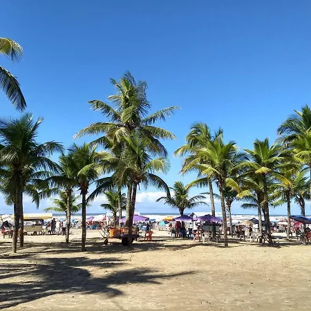 Apartamento na Ocian Mirim Wi-Fi Ar Condicionado Aconchegante Ambiente Familiar Ótima Localização Praia Grande  Exterior foto