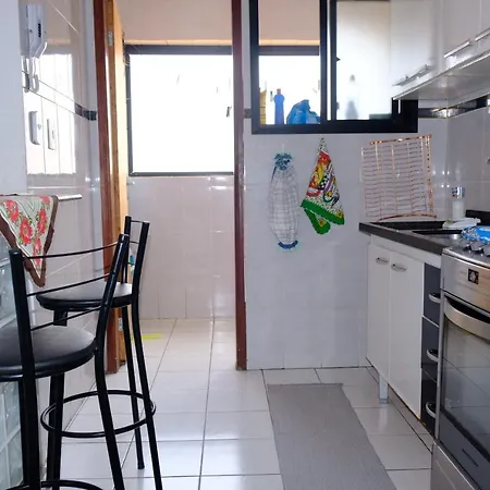 Apartamento na Ocian Mirim Wi-Fi Ar Condicionado Aconchegante Ambiente Familiar Ótima Localização Praia Grande  Exterior foto